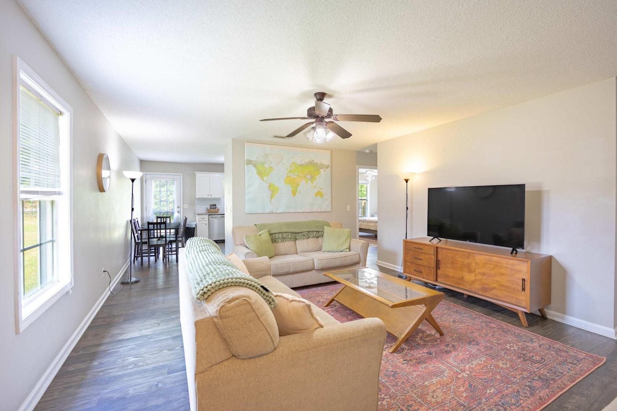 Cozy And Contemporary Villa 1 Mile From Gsu Statesboro Exterior foto
